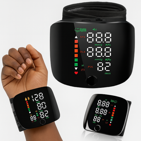 🩺 Tensiomètre Électronique de Poignet – Mesurez Votre Tension en Toute Simplicité NJ