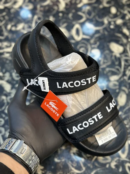 ✅Sandale Lacoste🐊Good Qualité👍Pour Homme⚡️💵