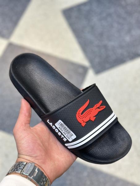 🩴Claquettes Lacoste🐊Good Quality 💪🏻👍💵