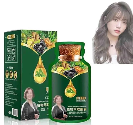 صبغة شعر نباتية طبيعية