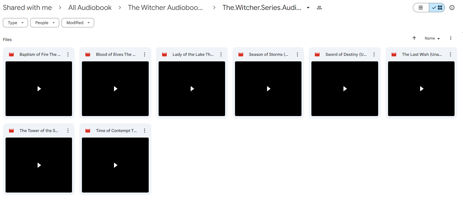 Journey through the mystical world of 'The Witcher' with Andrzej Sapkowski's acclaimed series, narrated by Peter Kenny. This 2.83GB collection spans 16 audiobooks, from 'The Last Wish' to 'Season of Storms,' immersing you in the adventures of Geralt of Rivia, a witcher facing monsters, magic, and moral dilemmas.