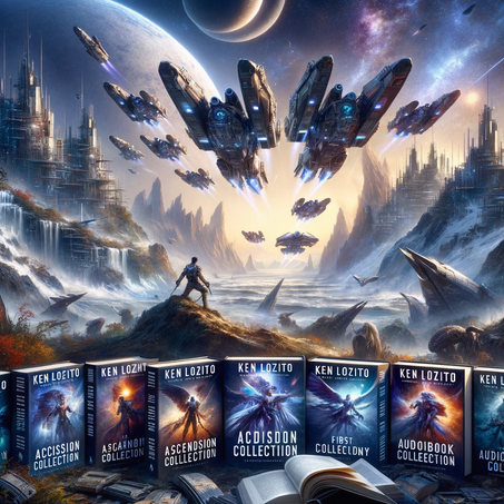 The Galactic Saga: Ken Lozito's Complete Audiobook Series