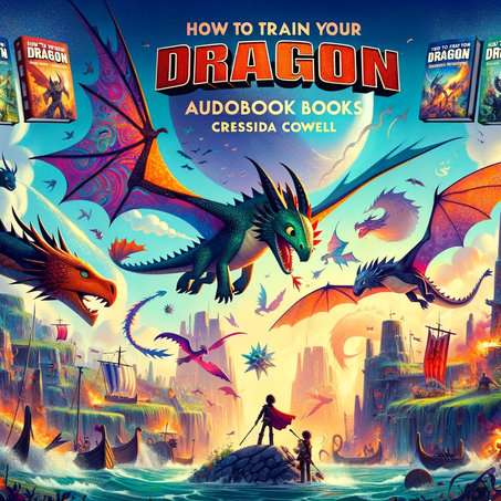 How to Train Your Dragon Audiobook Collection (Books 1-8)