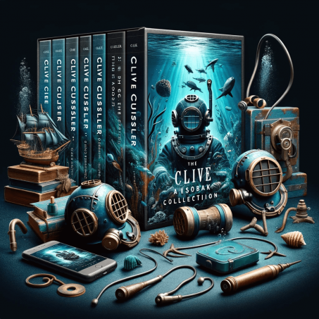 Clive Cussler's Ultimate Adventure Audiobook Library - Complete Collection of Dirk Pitt, NUMA, Oregon, Isaac Bell, & Fargo Series