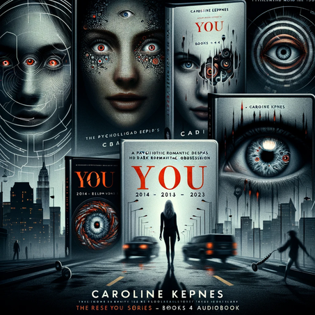 Caroline Kepnes' "You" Series Audiobook Collection (Books 1-4)