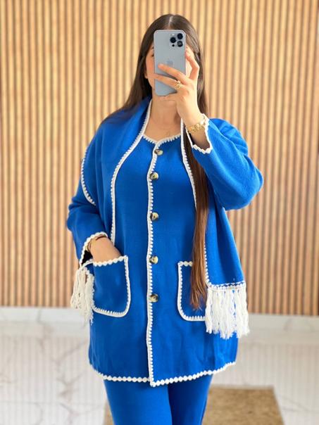 أنصومبل ب3 قطع  شتوي تركي 🇹🇷 (Bleu)