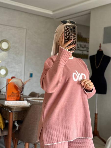 أنصومبل "أولو" تركي 🇹🇷 للمحجبات وغير المحجبات (Rose)