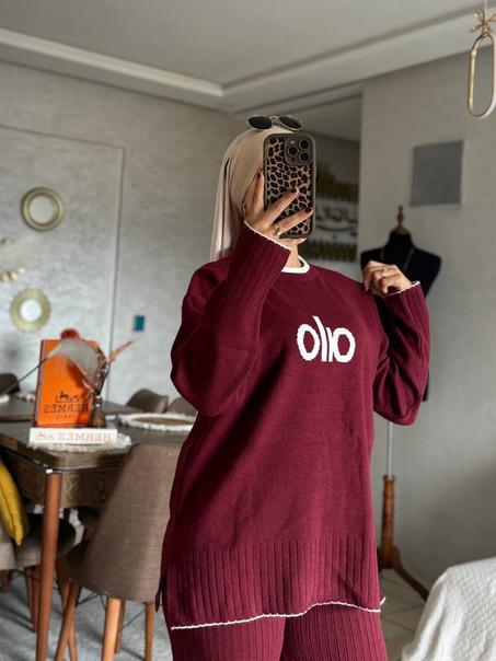 أنصومبل "أولو" تركي 🇹🇷 للمحجبات وغير المحجبات  (Rouge)