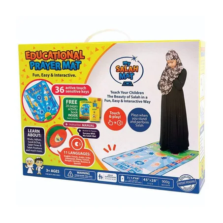 Tapis interactif éducatif prière enfants enfants cadeau Eid