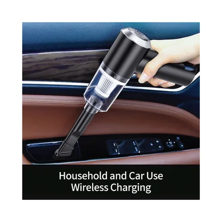 Aspirateur portable avec lumière LED, pour voiture, fil portable