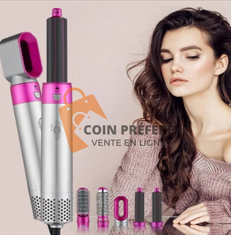 Sèche-cheveux Airwrap 5 en 1 Brosse électrique multifonctionnelle pour sèche-cheveux