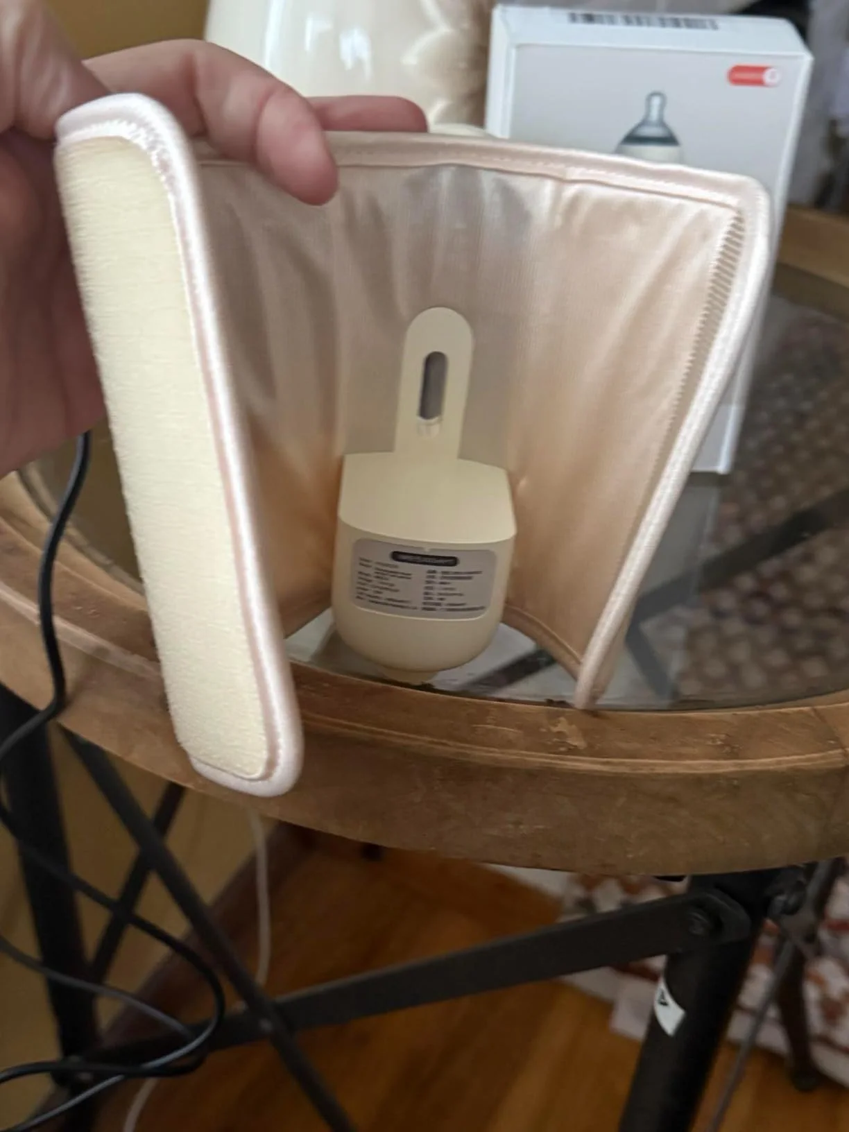 جهاز تدفئة زجاجات الرضاعة المحمول