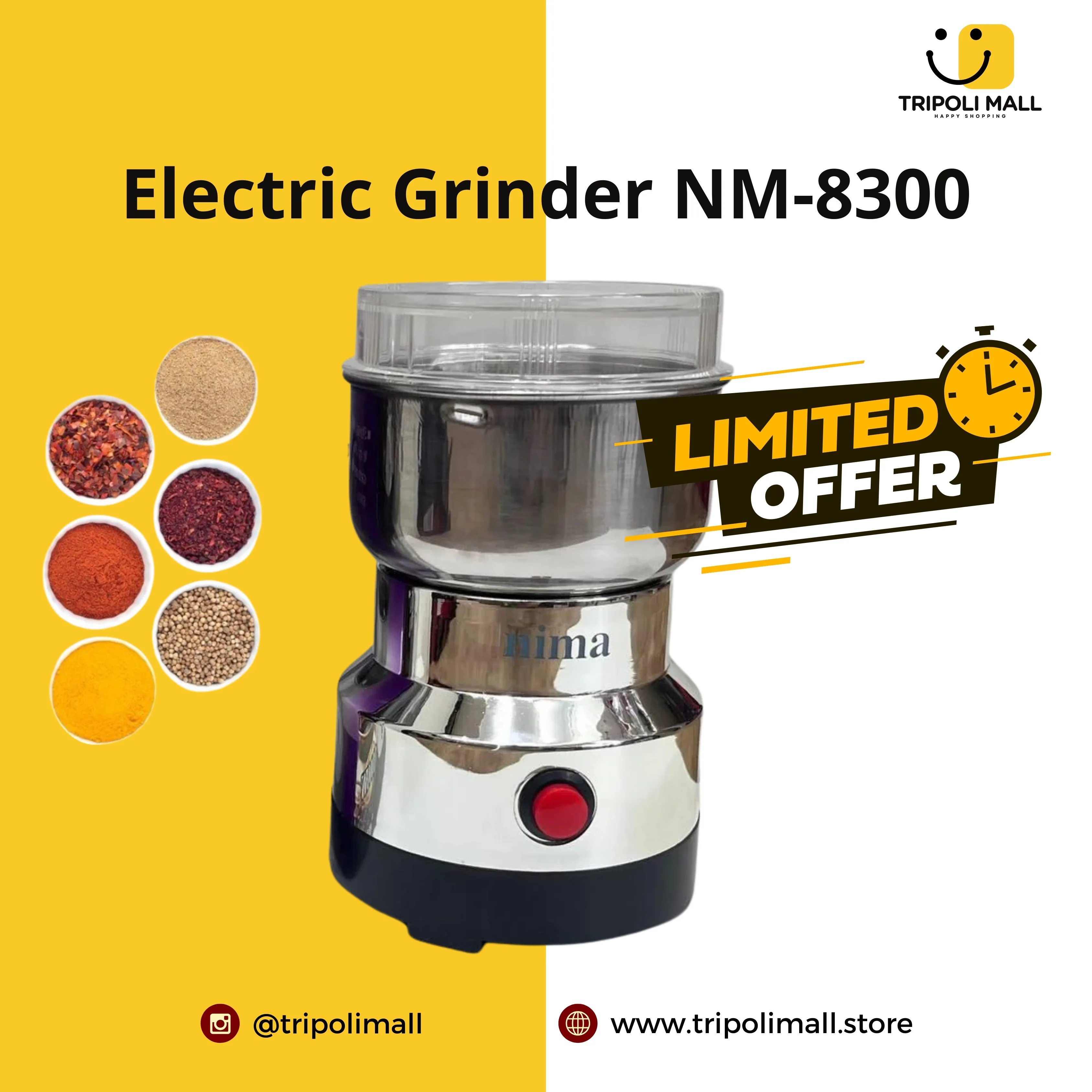 Electric Grinder NM-8300