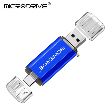 USB  C OTG 2 من النوع USB  محرك أقراص فلاش