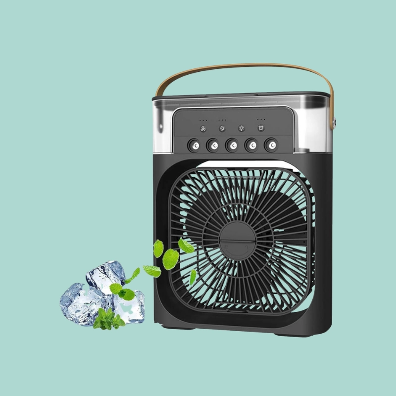 Portable Mini Air Cooler Fan 3-in-1