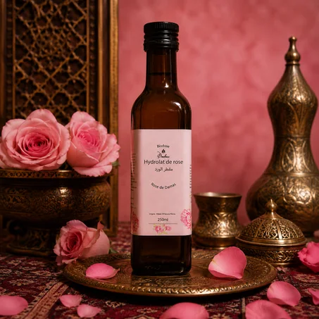Hydrolat de rose 250ml                                                                                       مقطر الورد البلدي