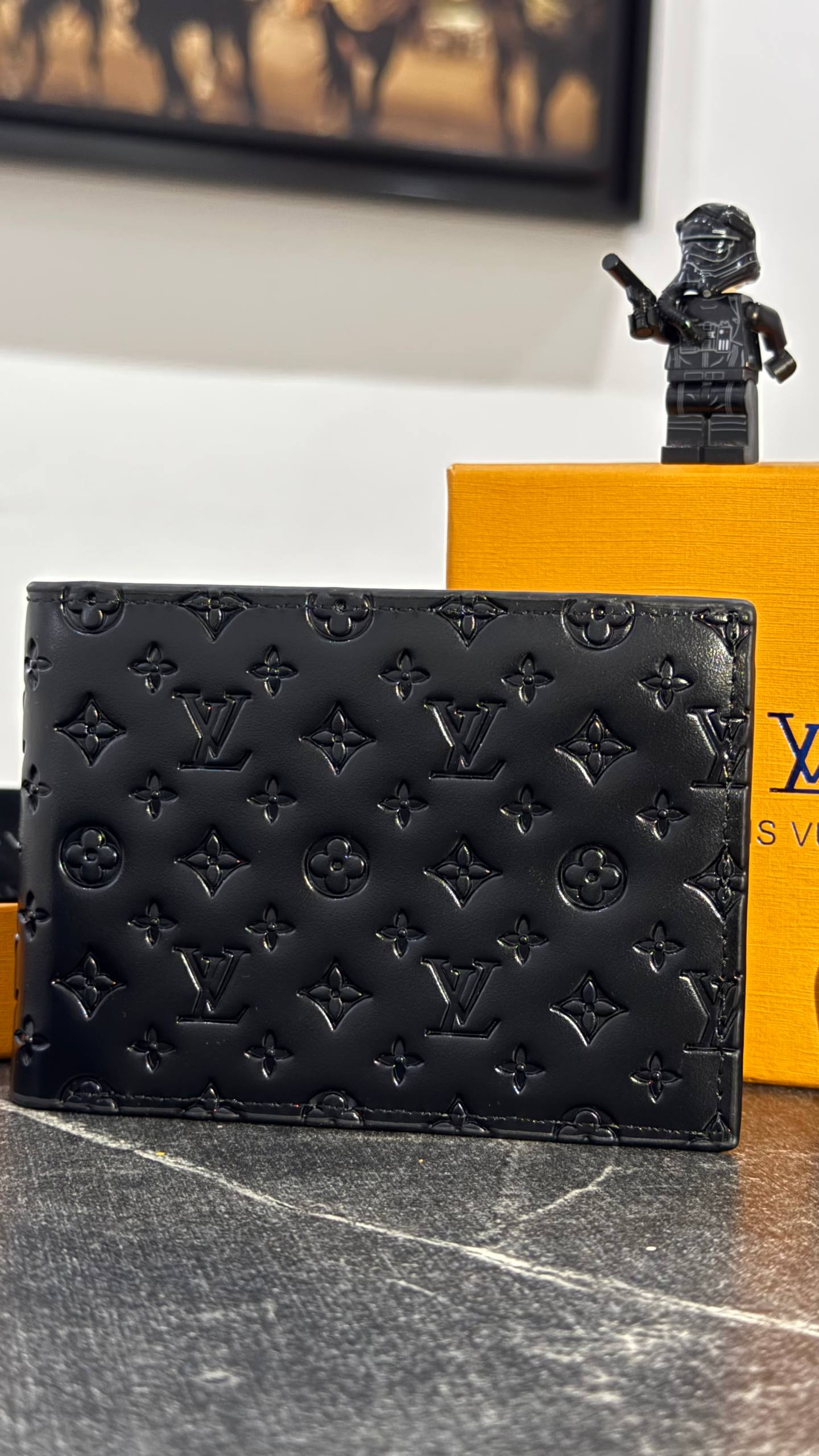 PORTE MONNAIE LOUIS VUITTON MONOGRAMME BLACK
