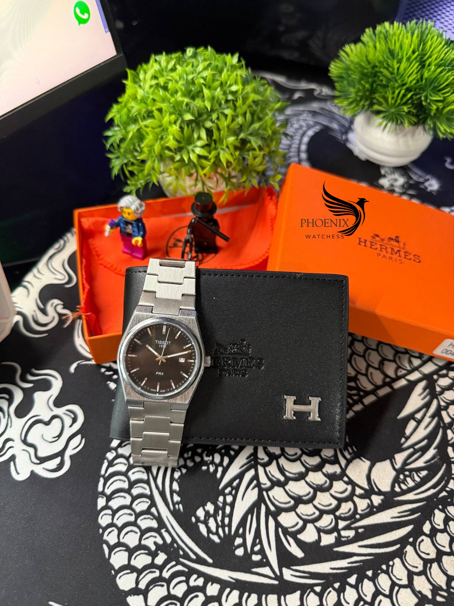 PACK TISSOT BLACK +HERMES BLACK