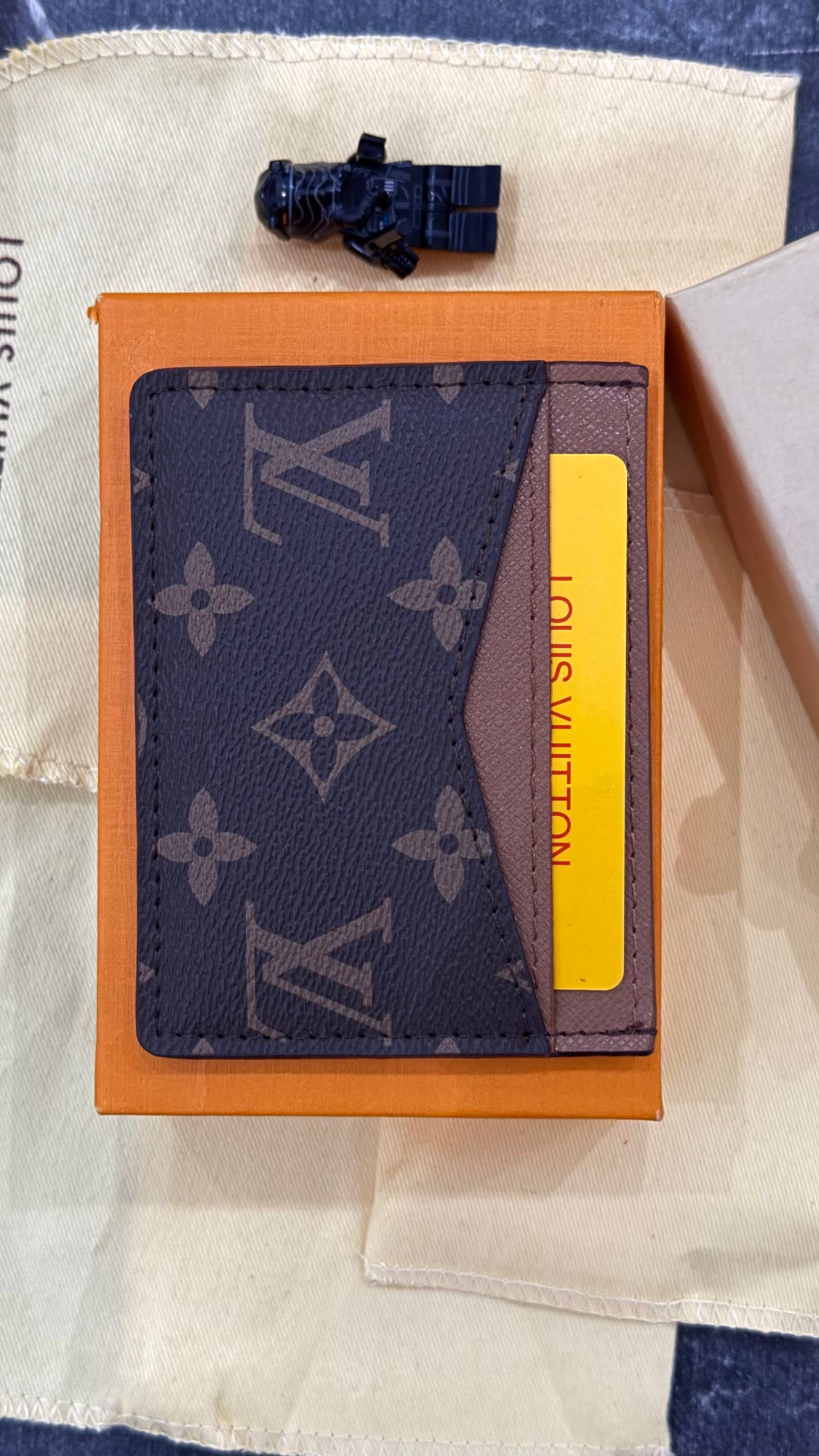 PORTE FEUILLE LOUIS VUITTON MONOGRAMME MARRON
