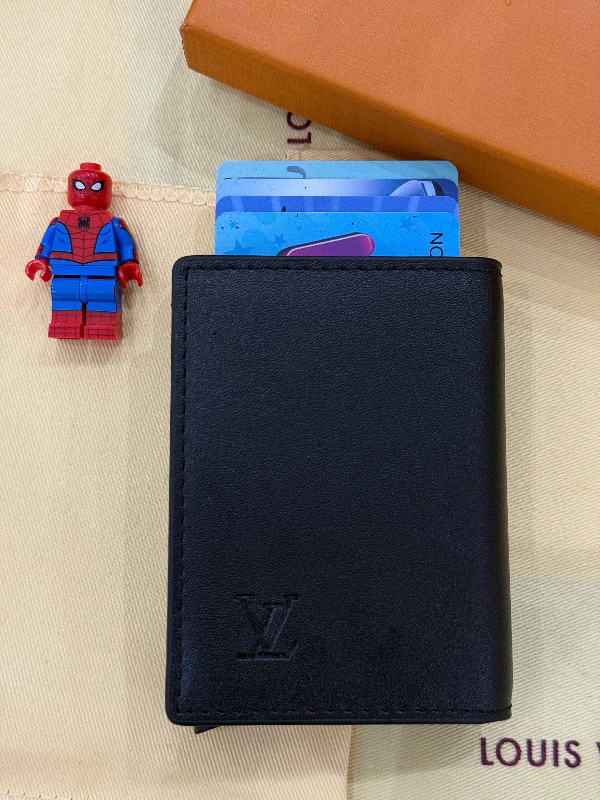 PORTE CARTE LOUIS VUITTON MONOGRAMME BLACK