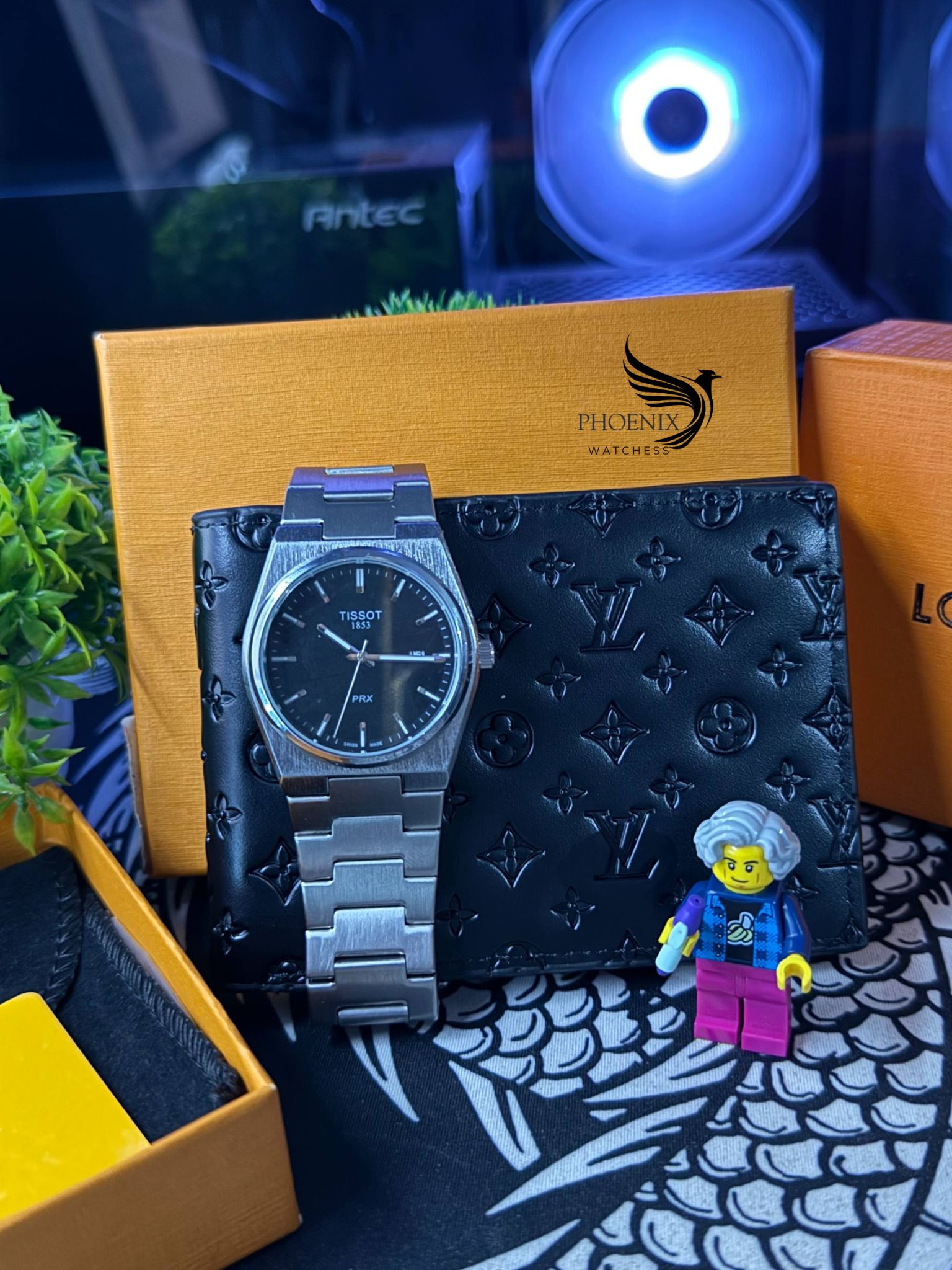 PACK TISSOT BLACK +LV BLACK