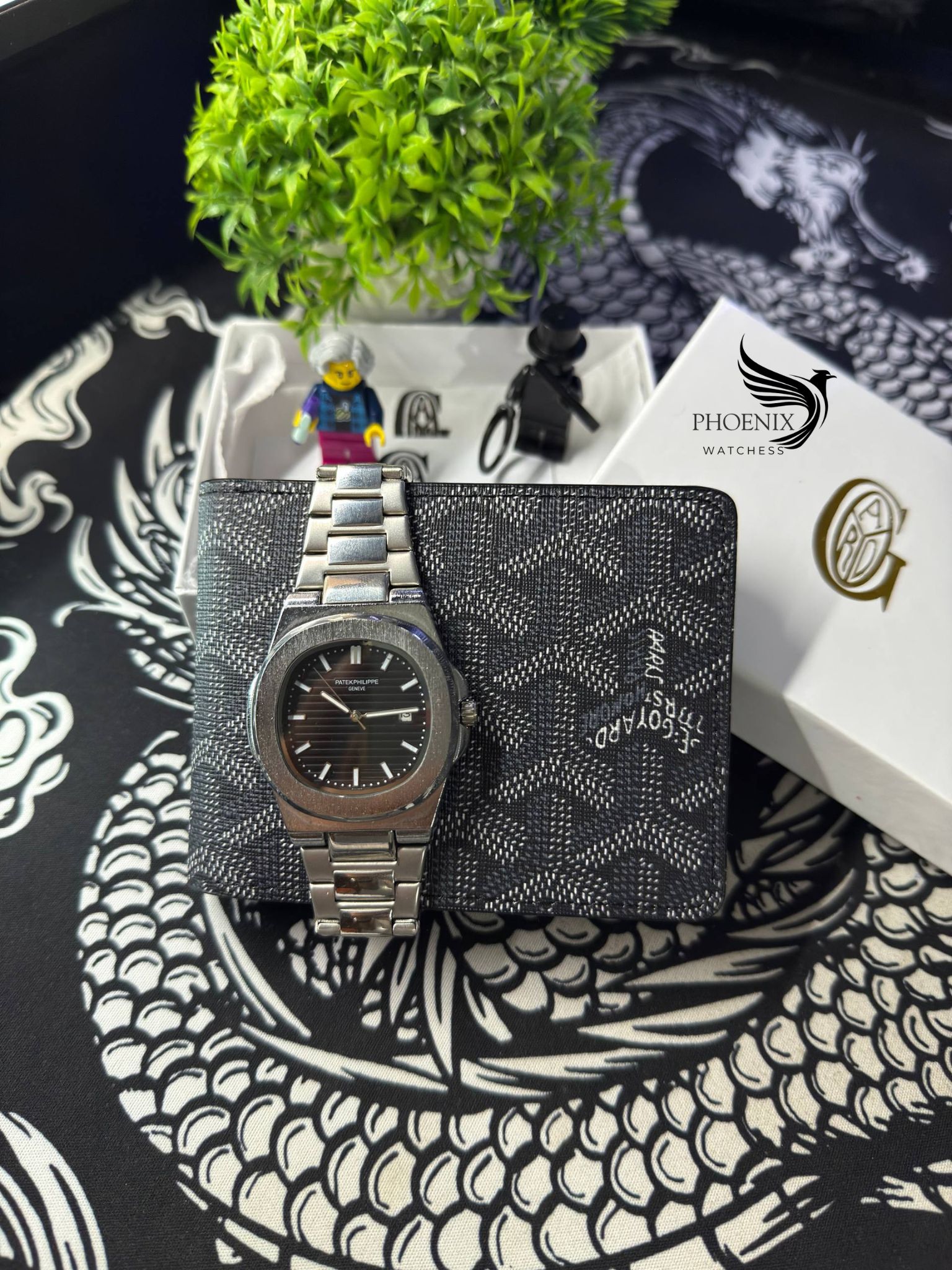 PACK PATEK BLACK +GOYARD BLACK