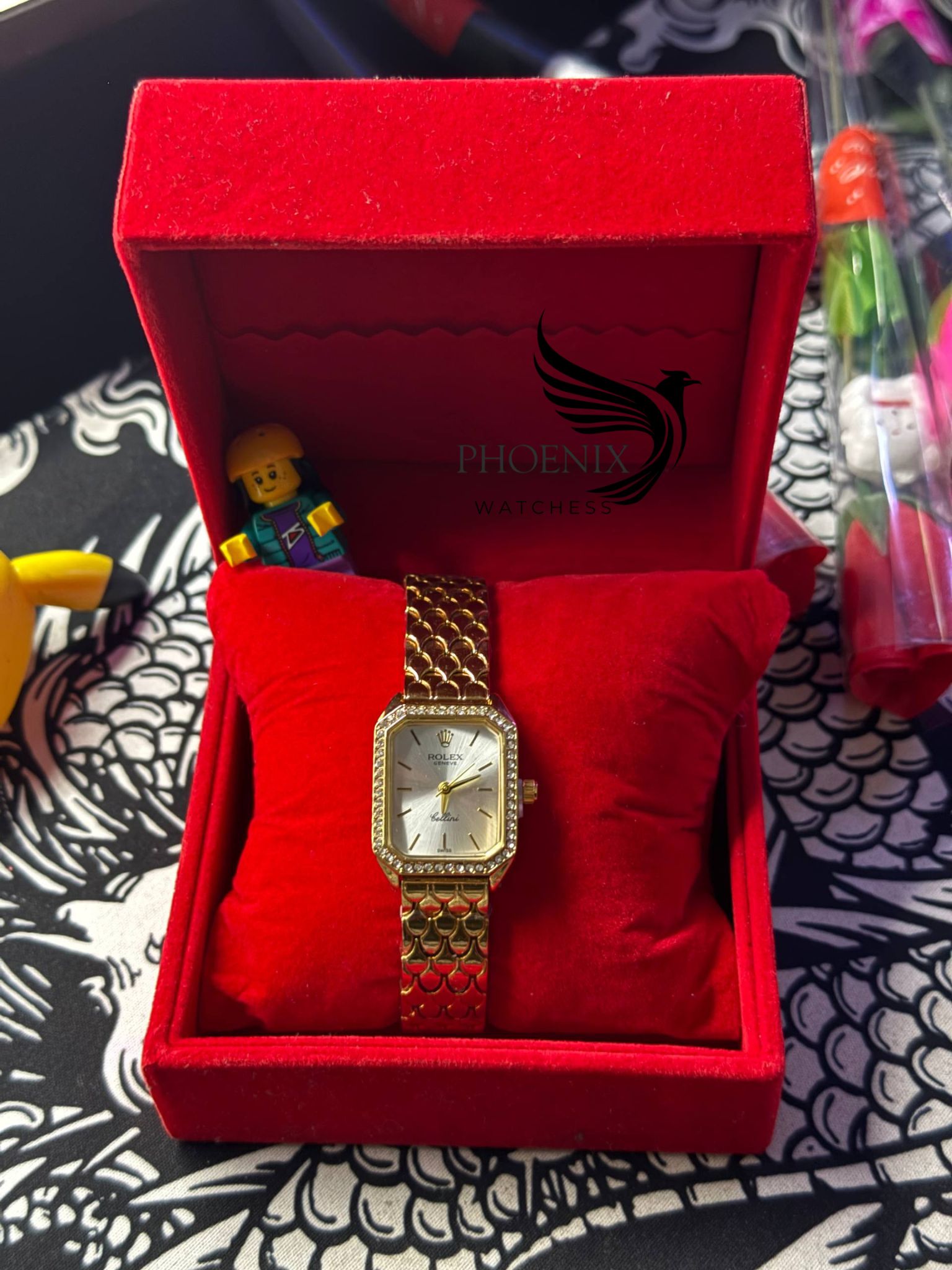 ROLEX RECTANGLE LADY CELLINI
