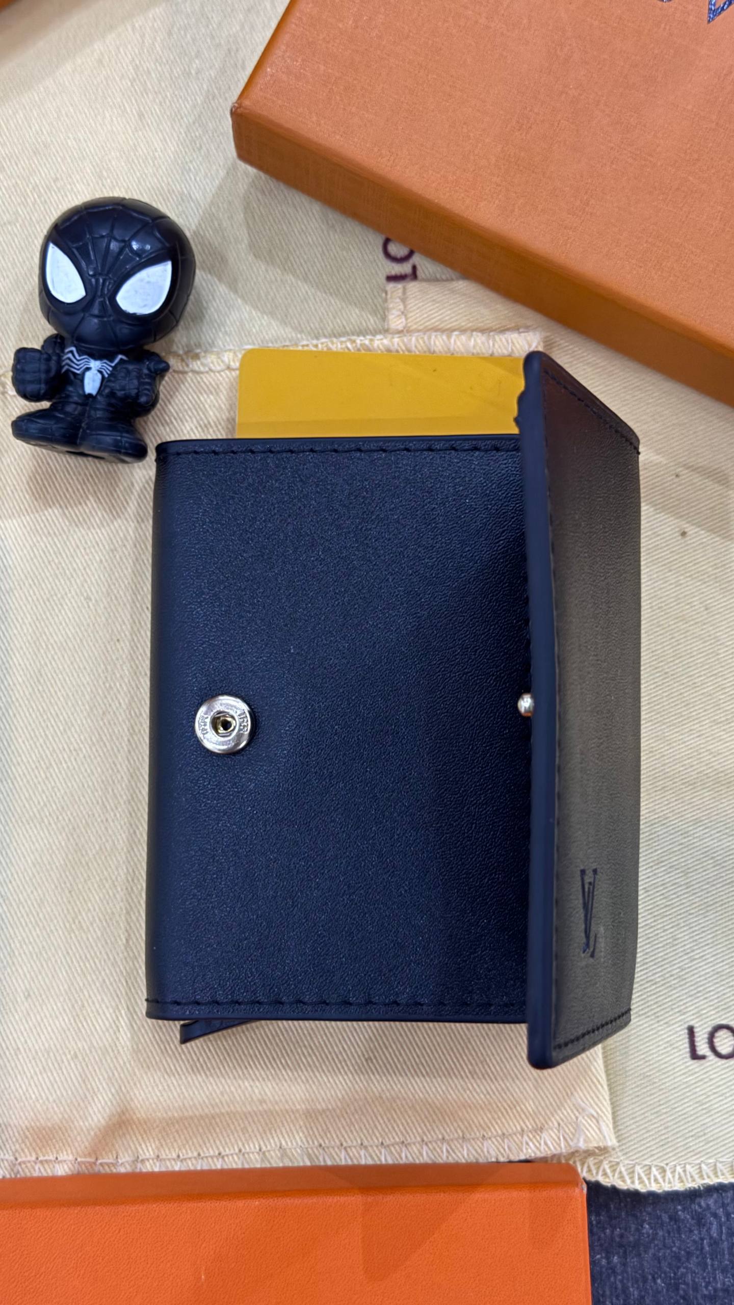 PORTE CARTE LOUIS VUITTON MONOGRAMME BLACK