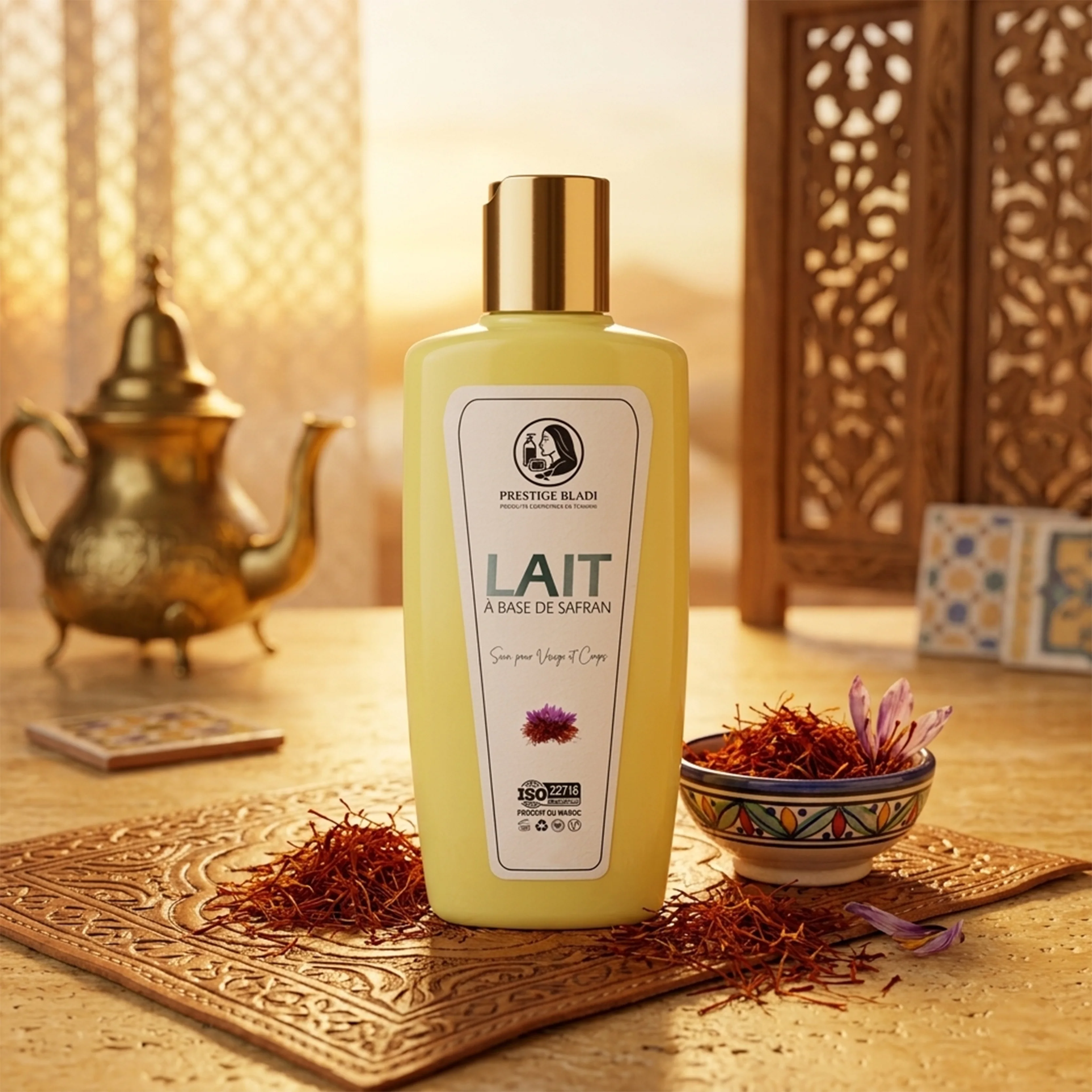 Lait Corporel au Safran
