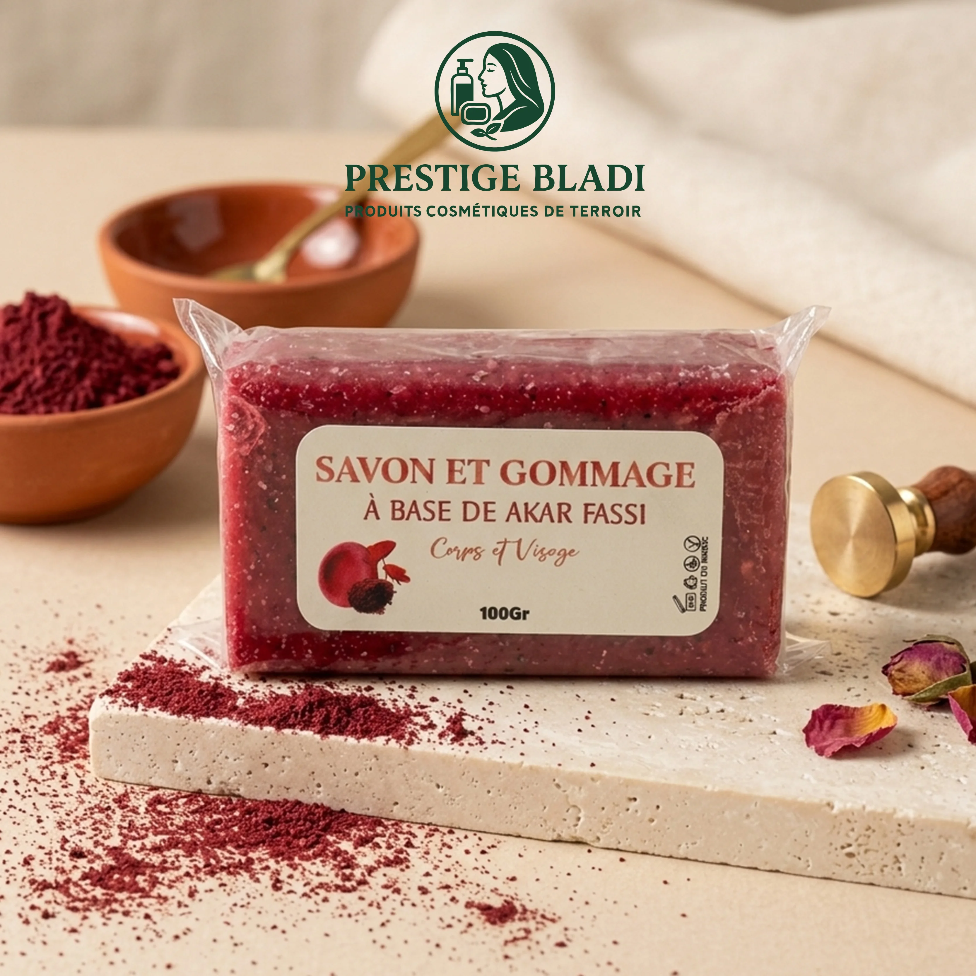 Savon et Gommage à l’Aker Fassi