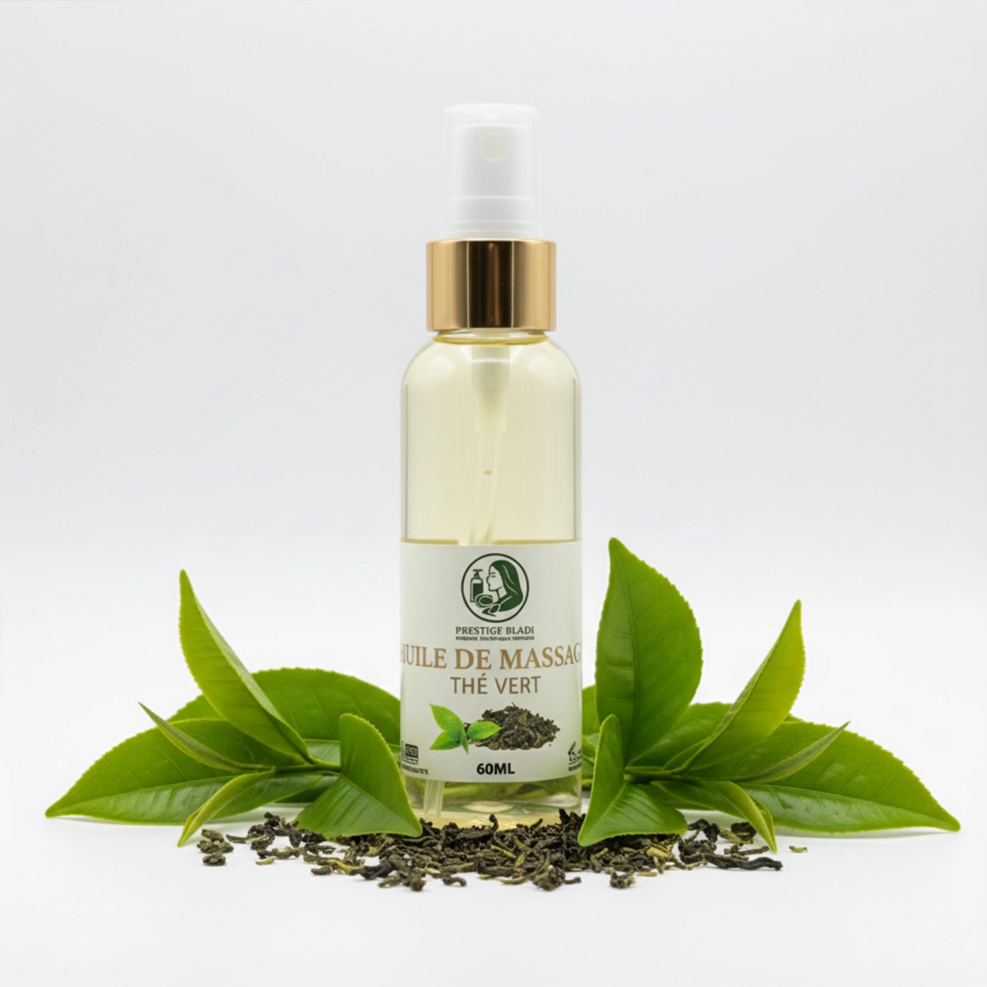 Huile de Massage au Thé Vert