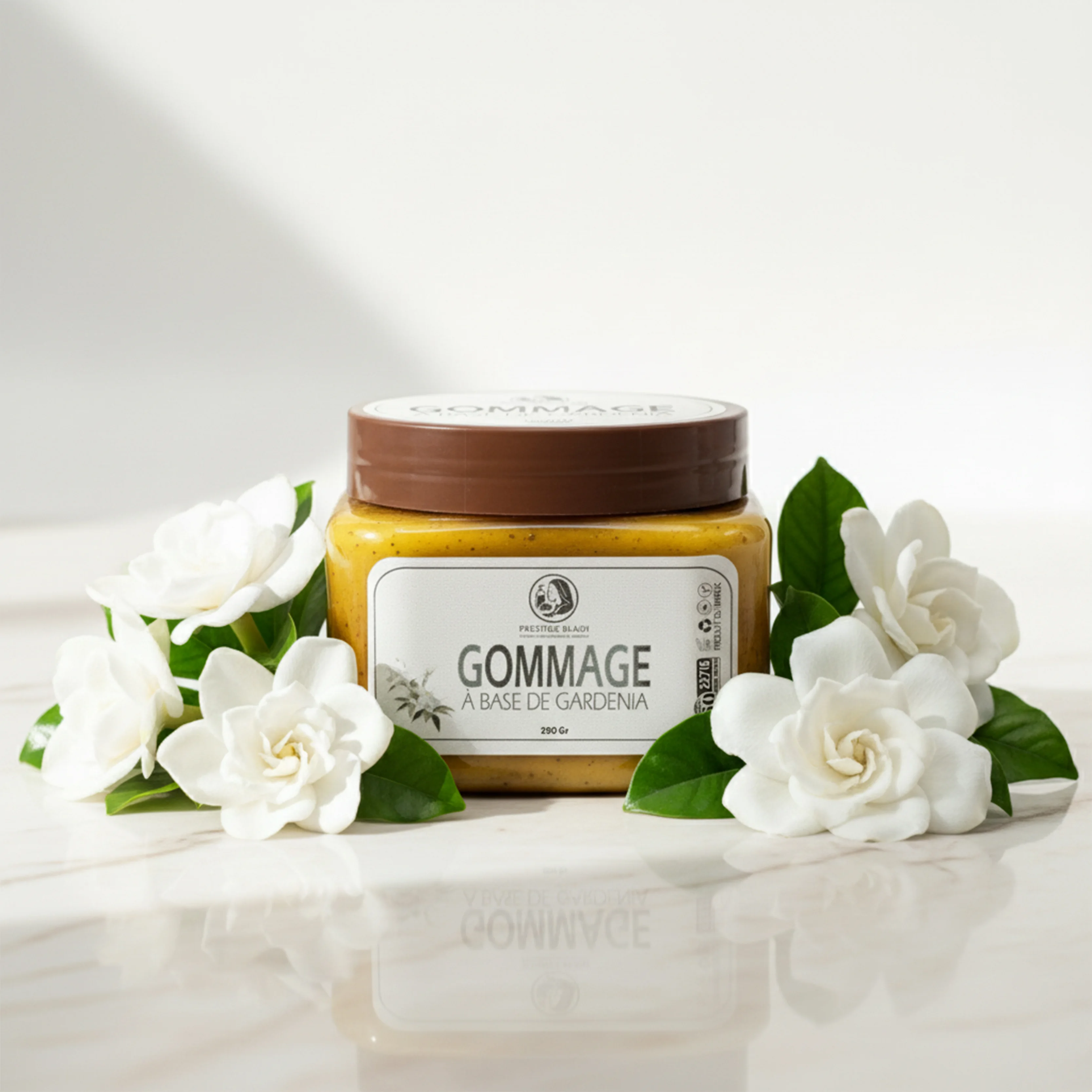 Gommage à base de Gardénia