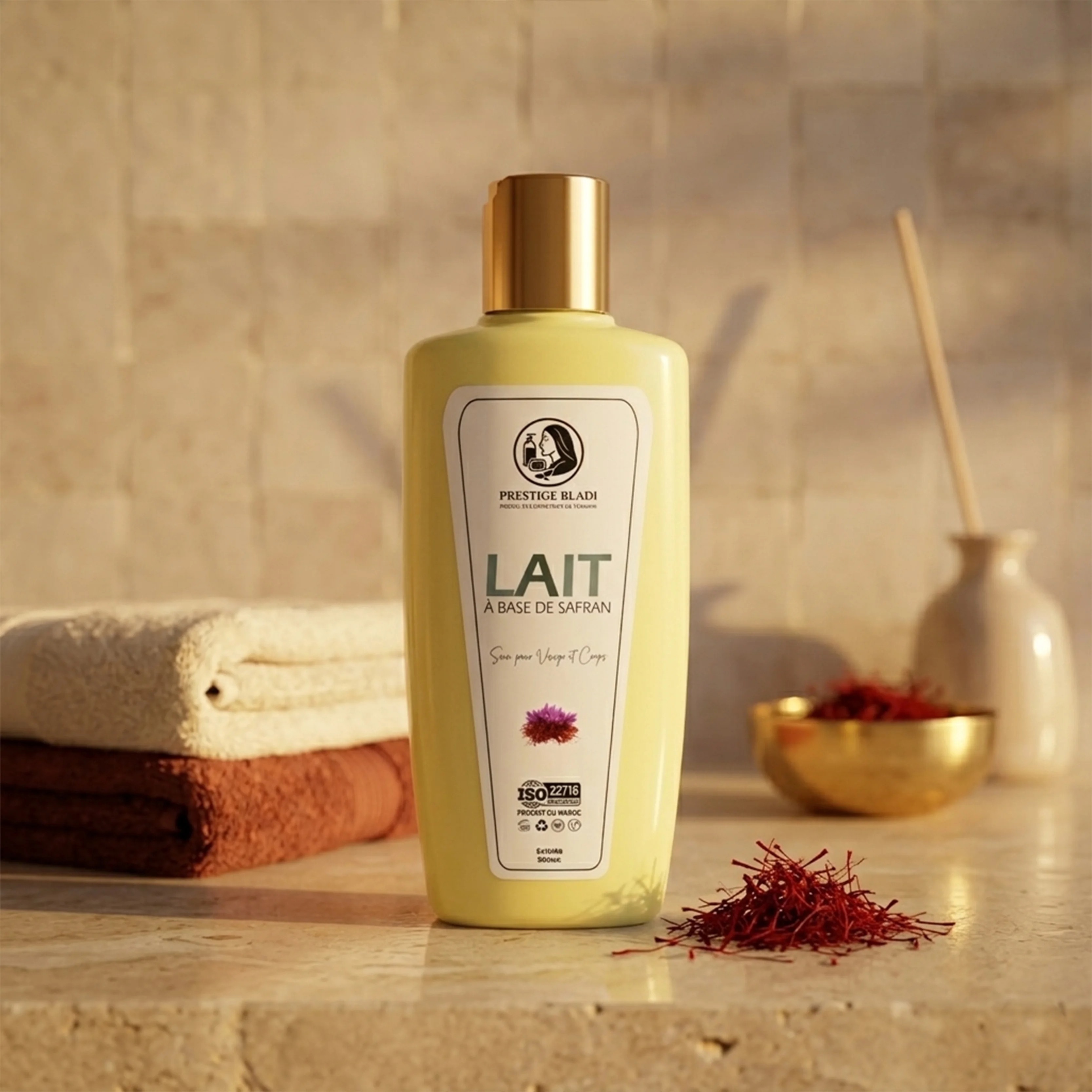 Lait Corporel au Safran