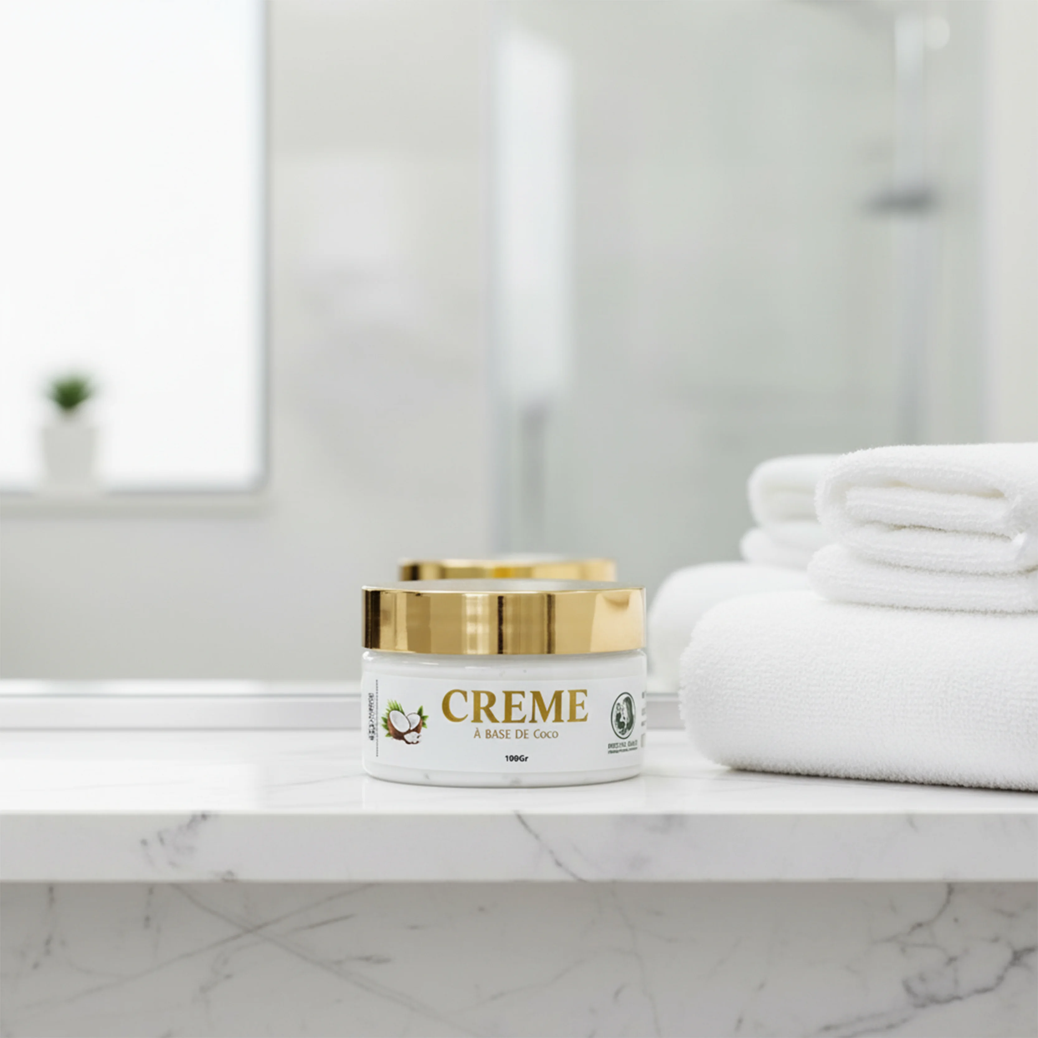 Crème coco nourrissante – Hydratation intense & peau douce