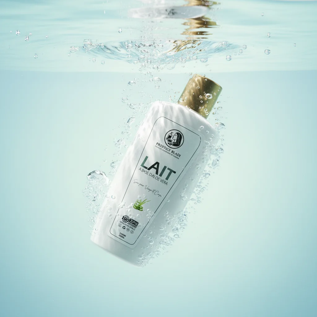 Lait corporel aloe vera hydratant – Soin apaisant peau sèche & sensible