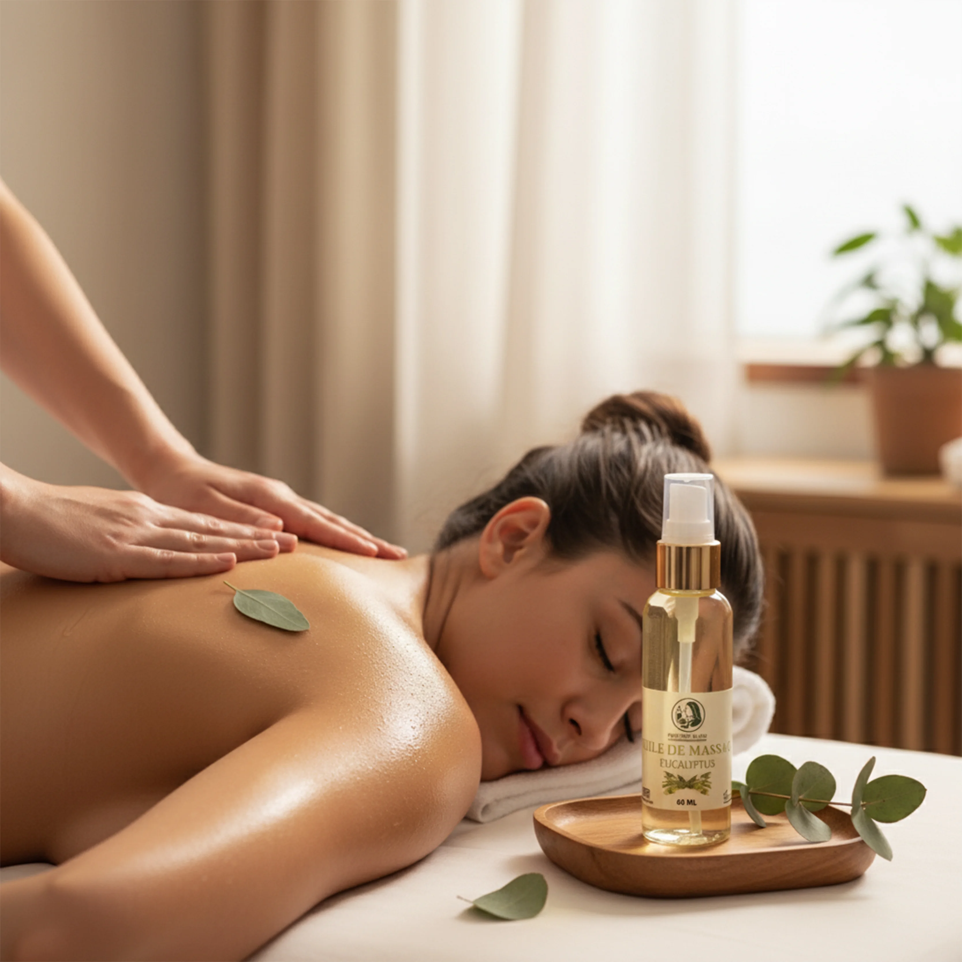 Huile de Massage à l’Eucalyptus