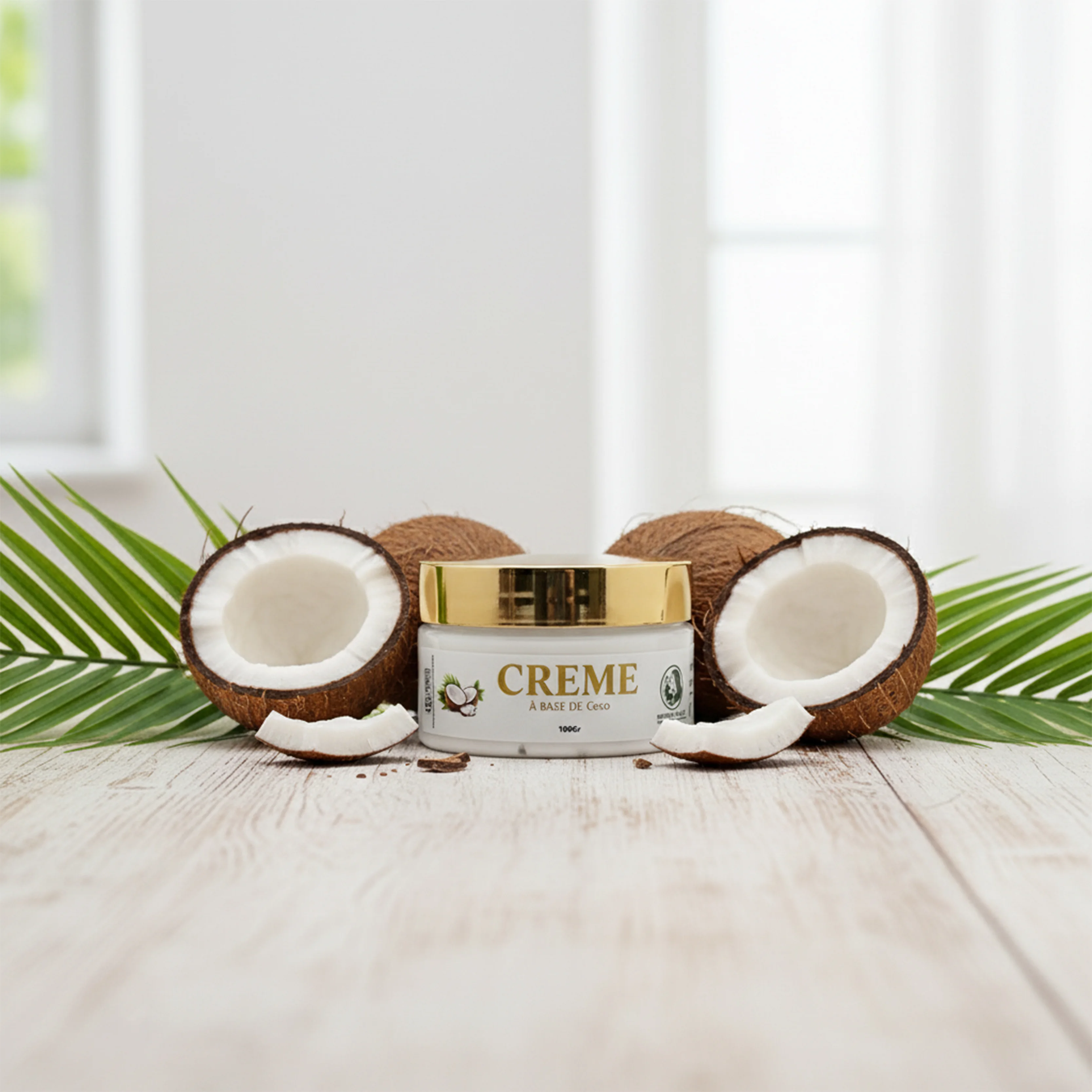Crème coco nourrissante – Hydratation intense & peau douce
