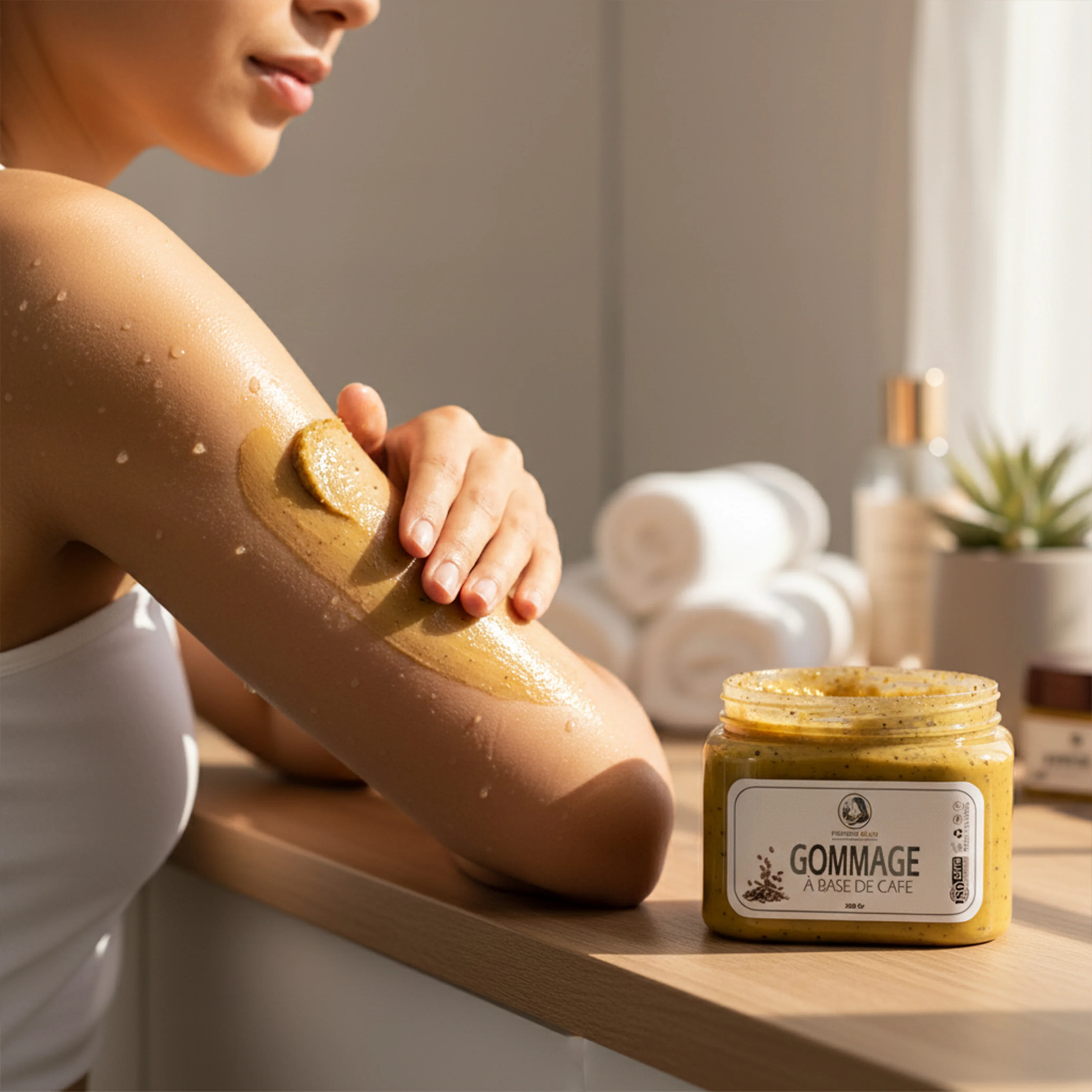 Gommage à base de Café