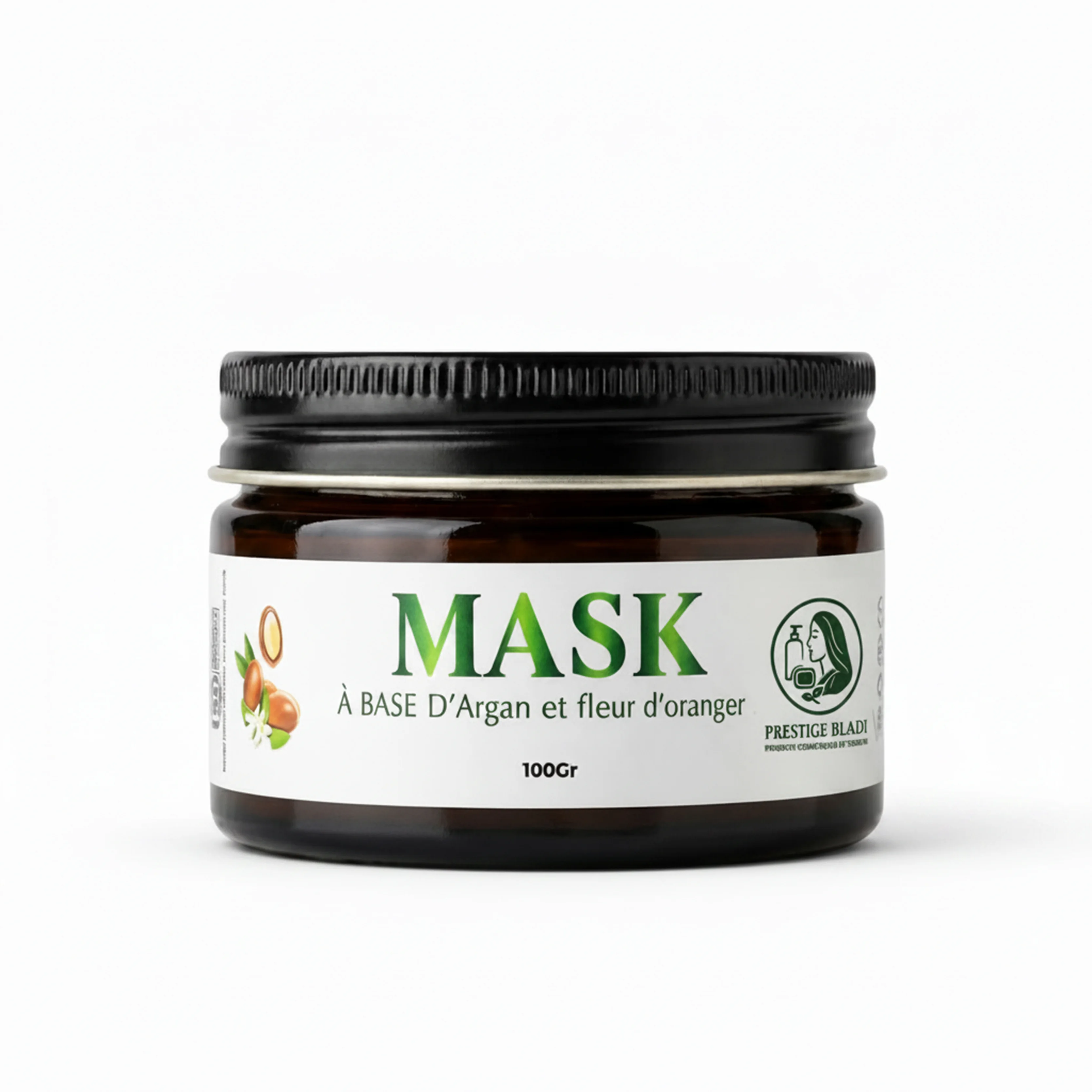 Mask argan & fleur d’oranger nourrissant – Peau douce & éclat