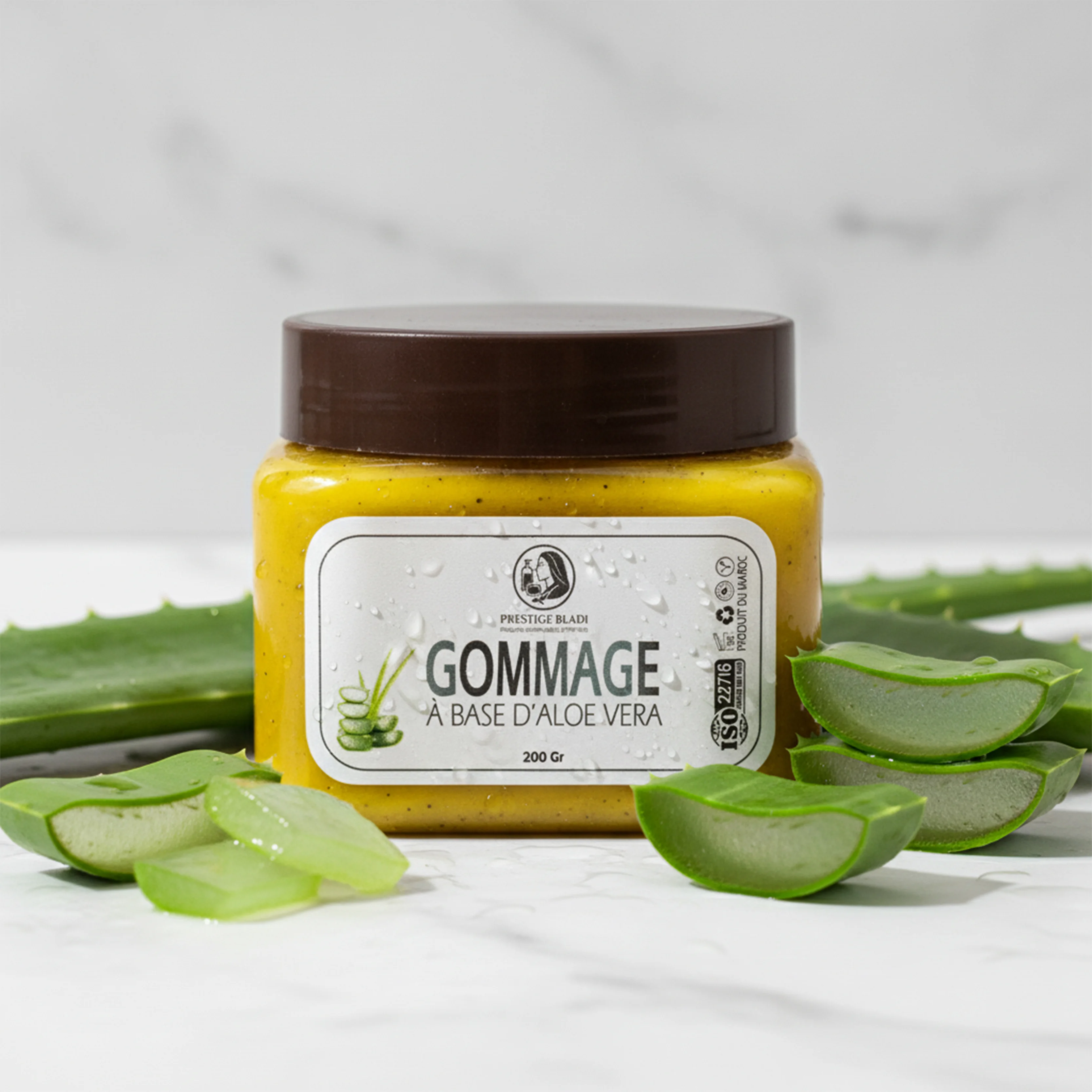 Gommage à base d’Aloe Vera