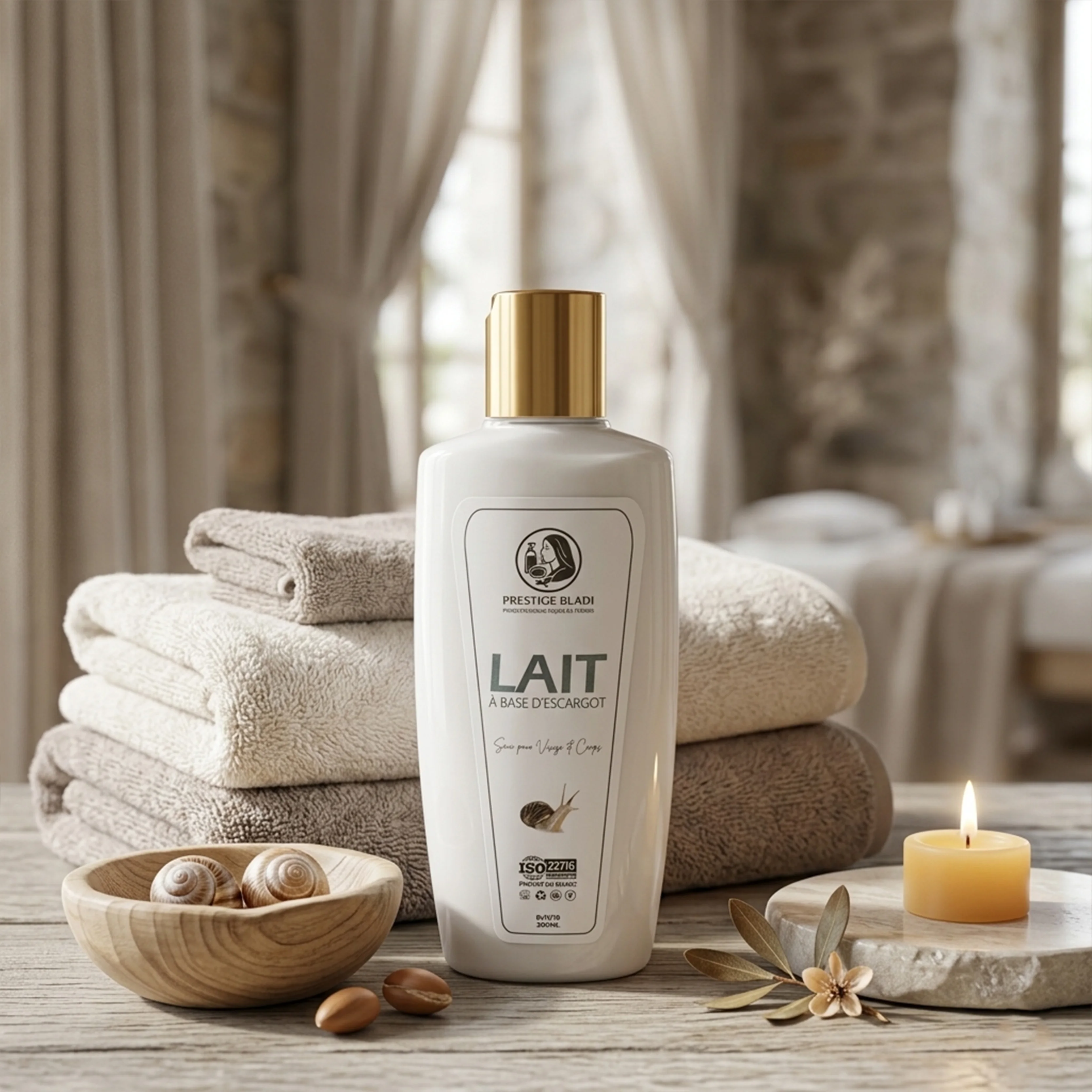 Lait Corporel à l’Escargot