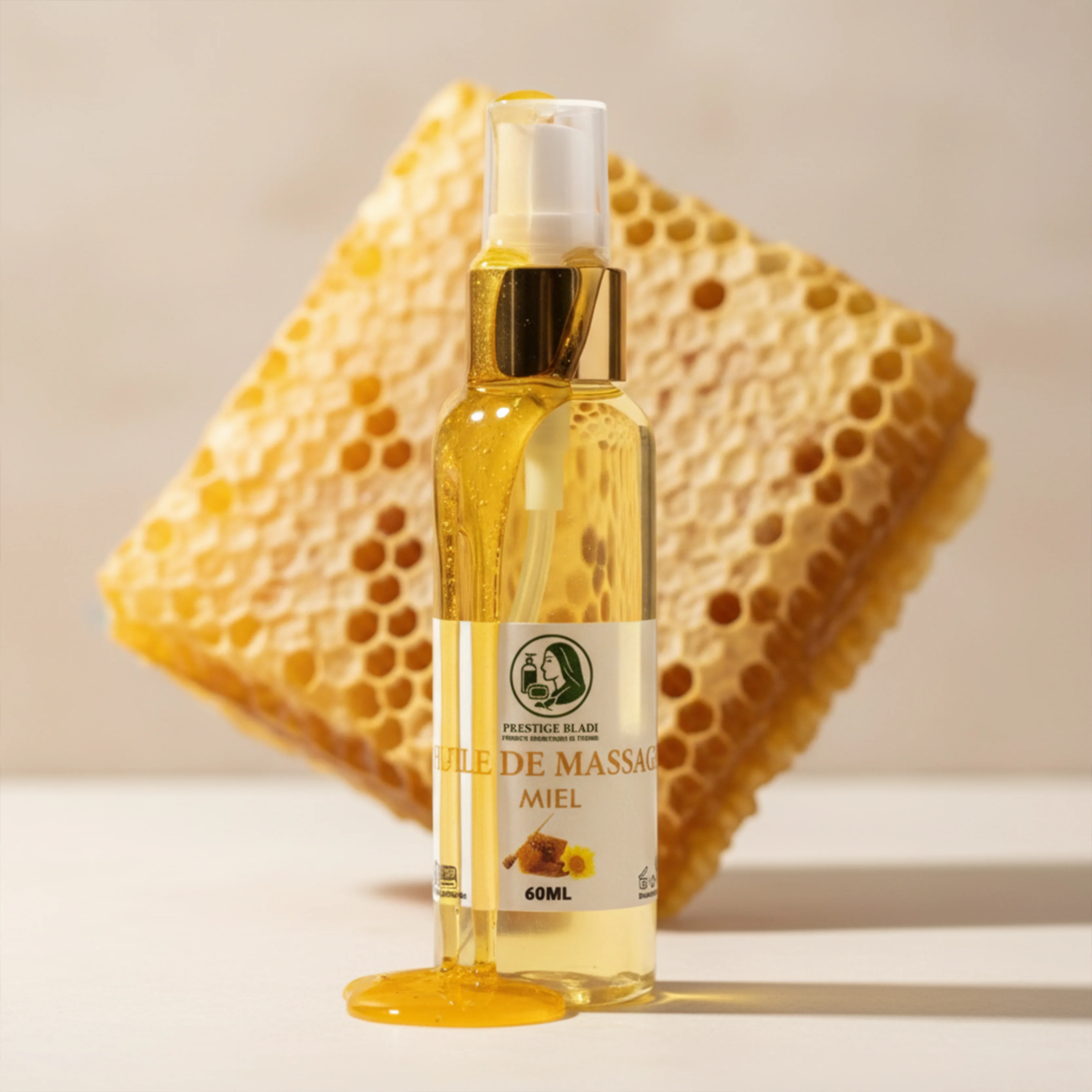 Huile de Massage au Miel