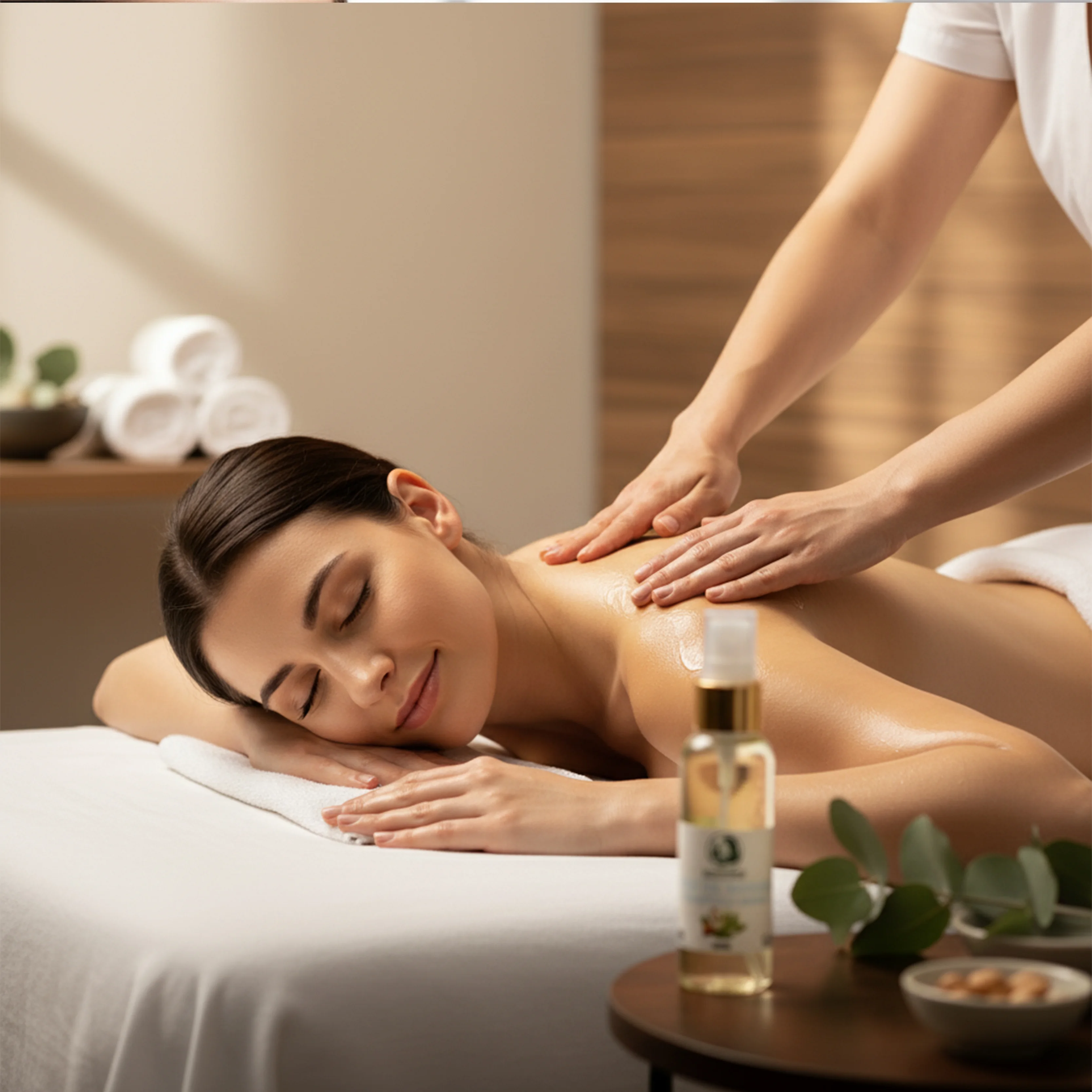 Huile de Massage Eucalyptus & Argan