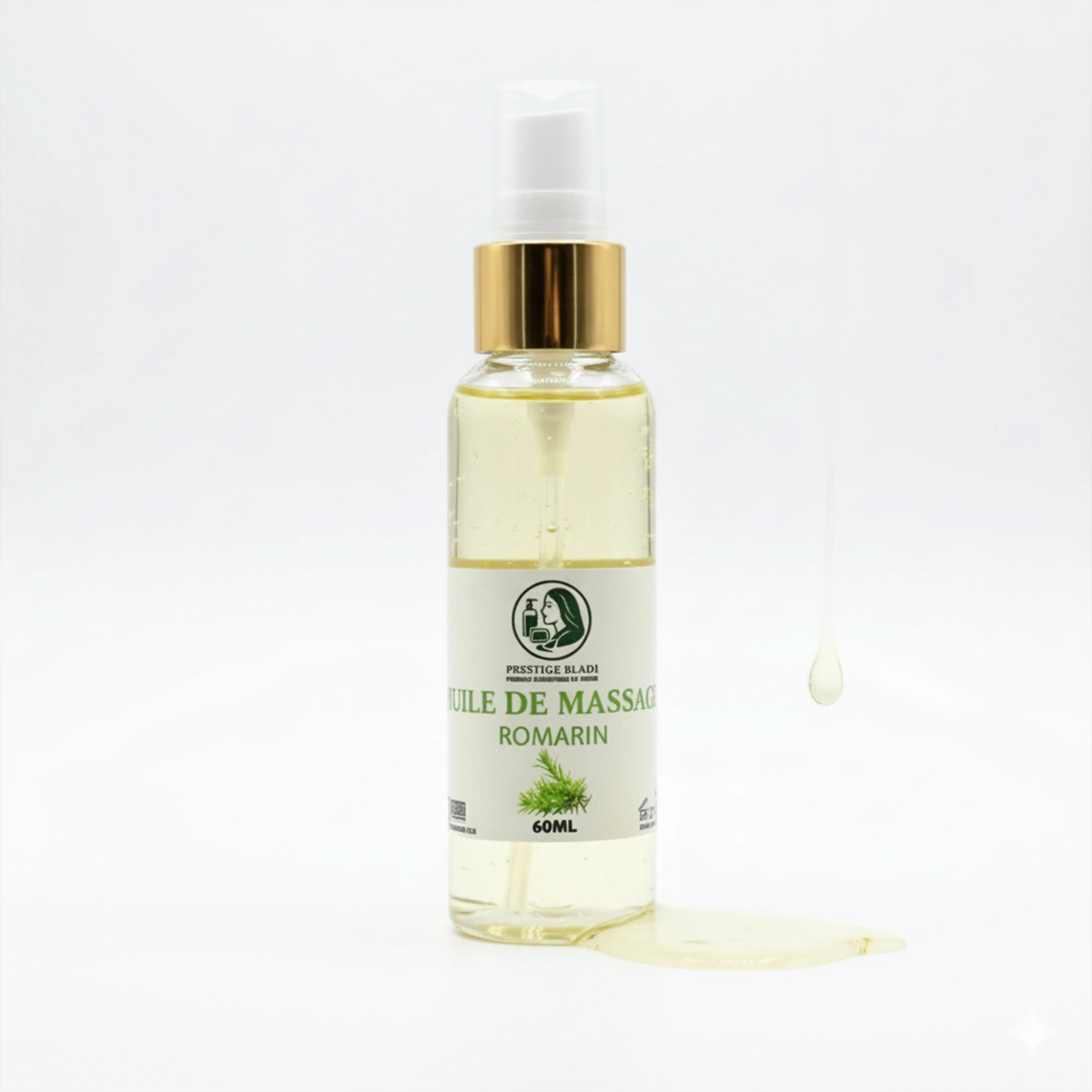 Huile de Massage au Romarin