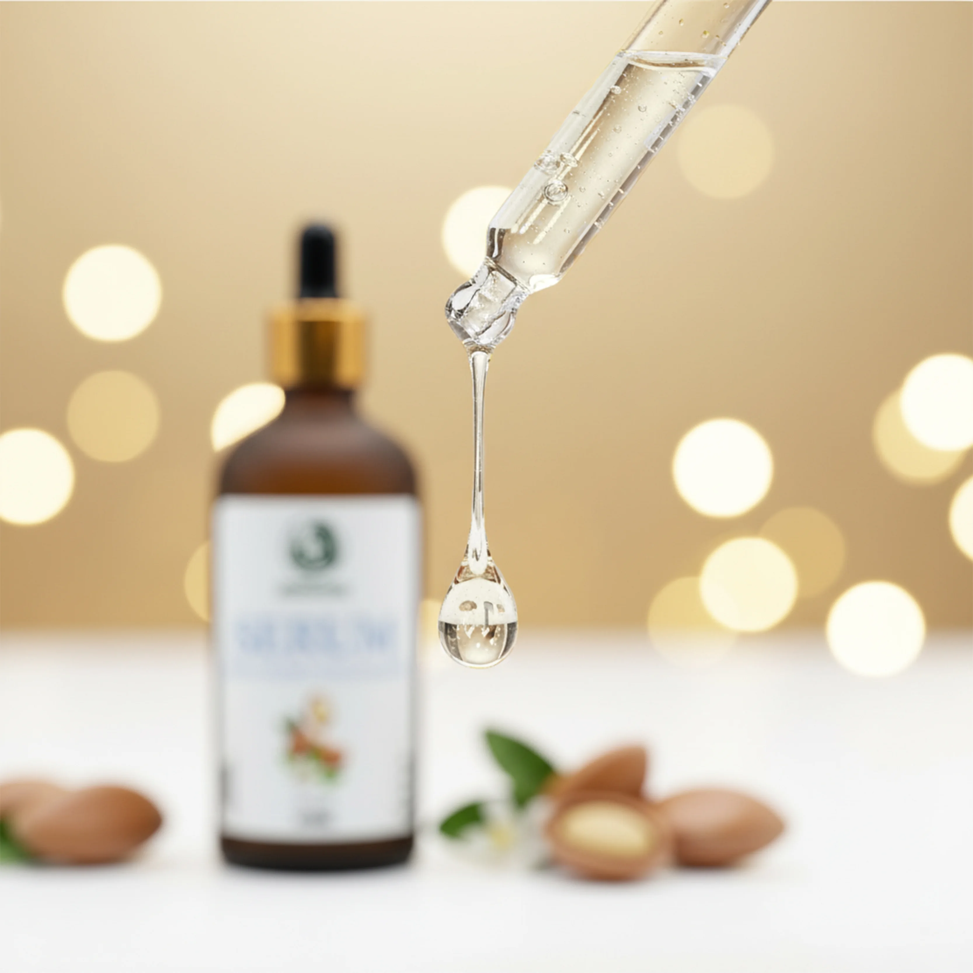 Sérum cheveux argan & fleur d’oranger – Hydratation & brillance cheveux secs