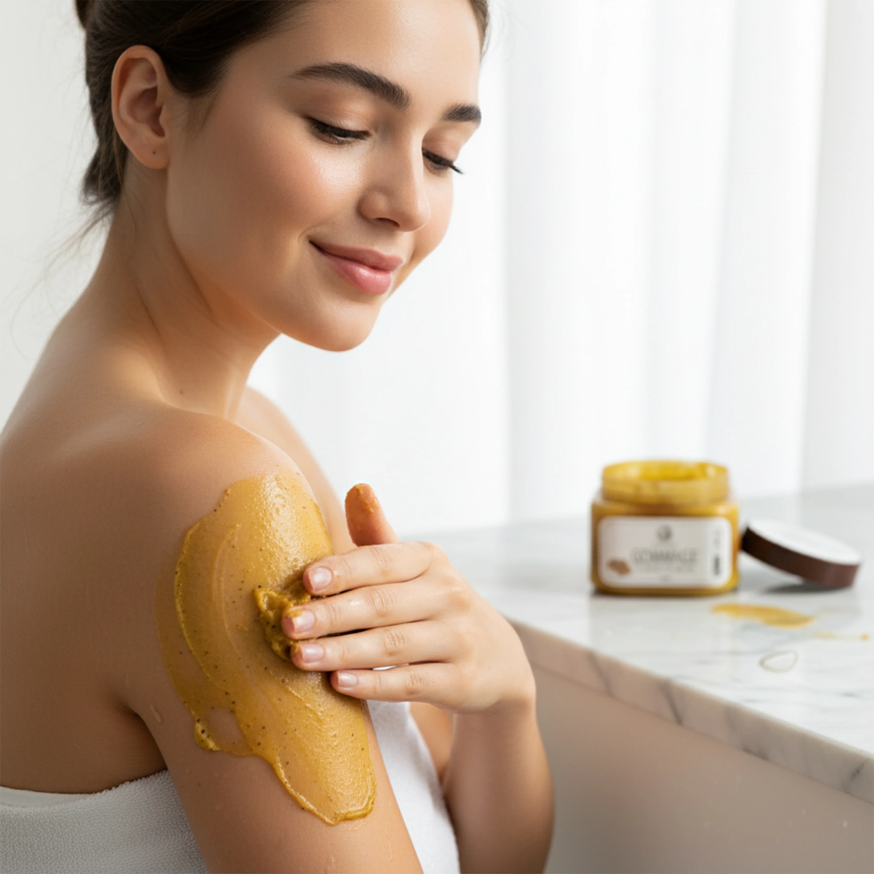 Gommage à base de Musk