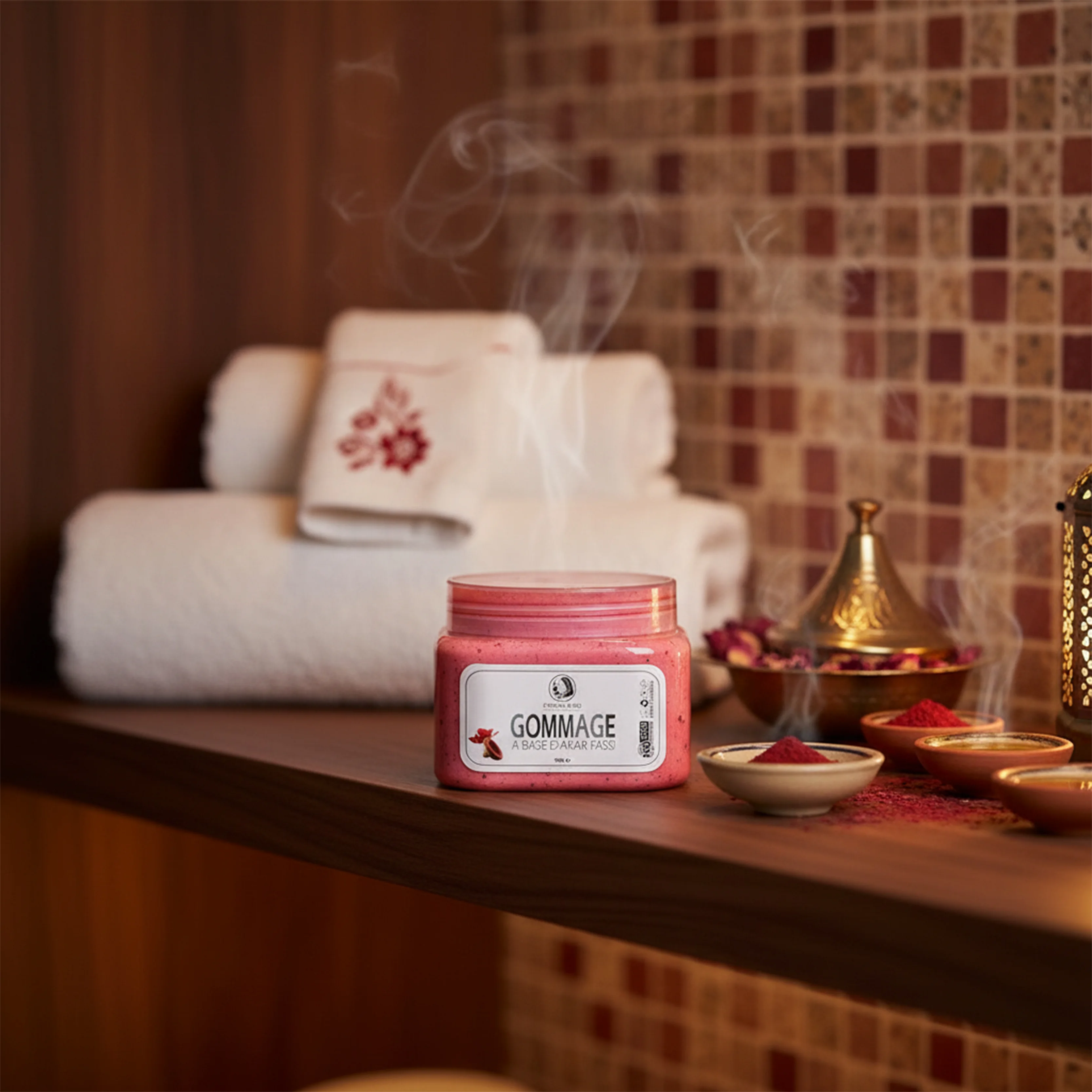 Gommage à base d’Aker Fassi