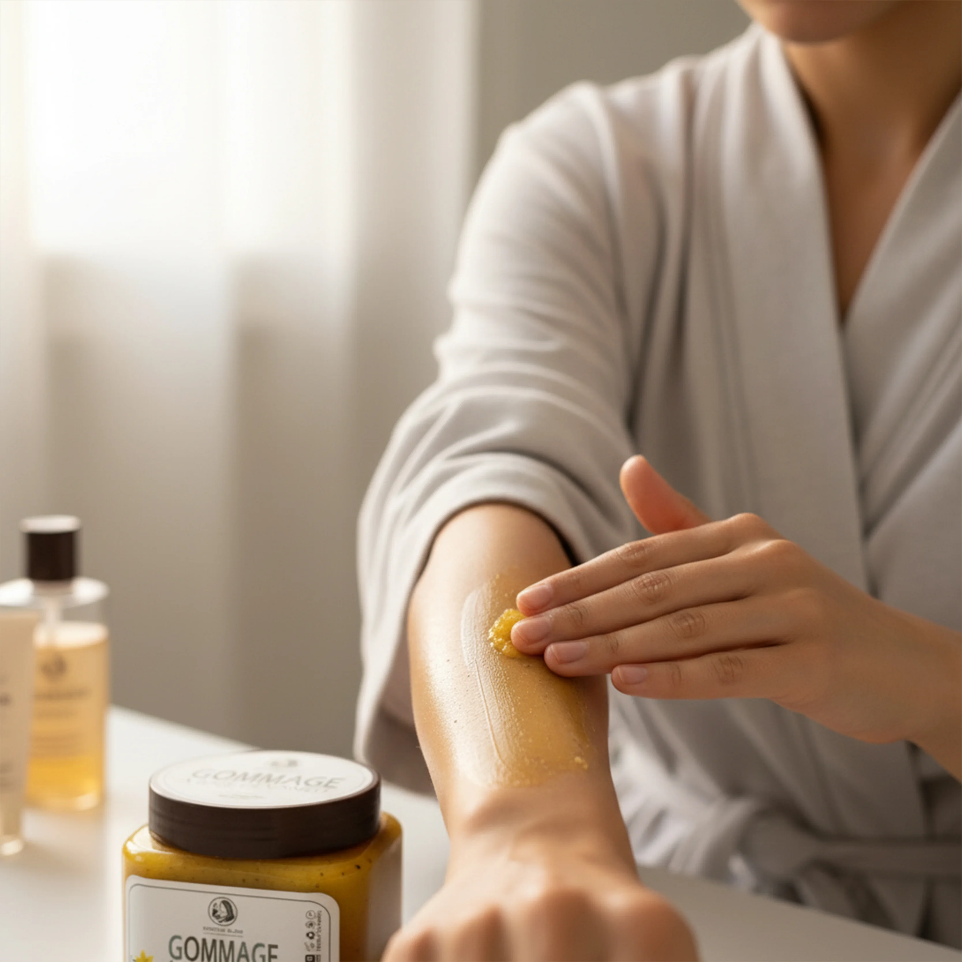 Gommage à base de Vanille