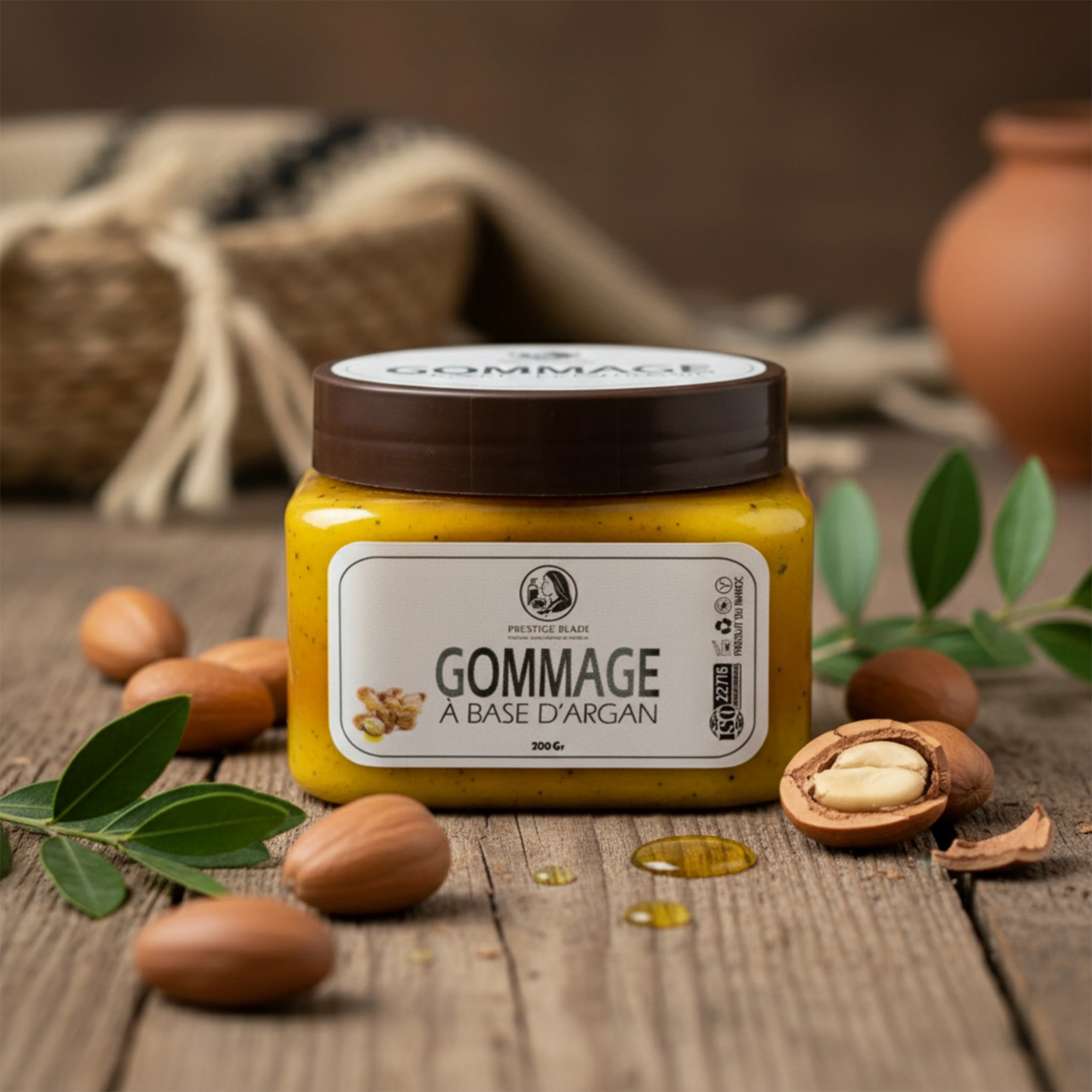 Gommage à base d’Argan