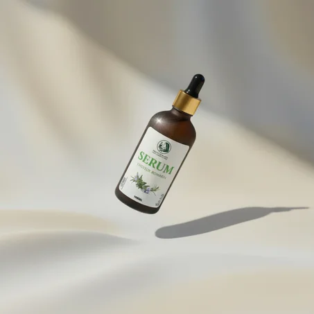 Sérum cheveux romarin – Pousse, force & cuir chevelu sain